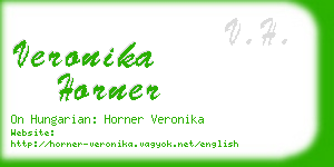 veronika horner business card